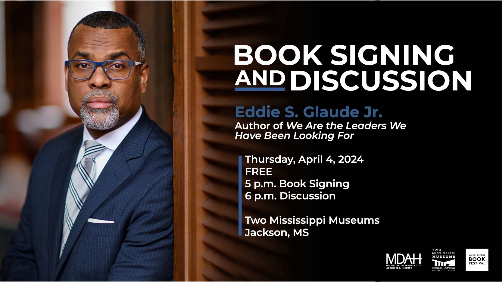 Eddie S. Glaude Jr. Book Signing and Discussion