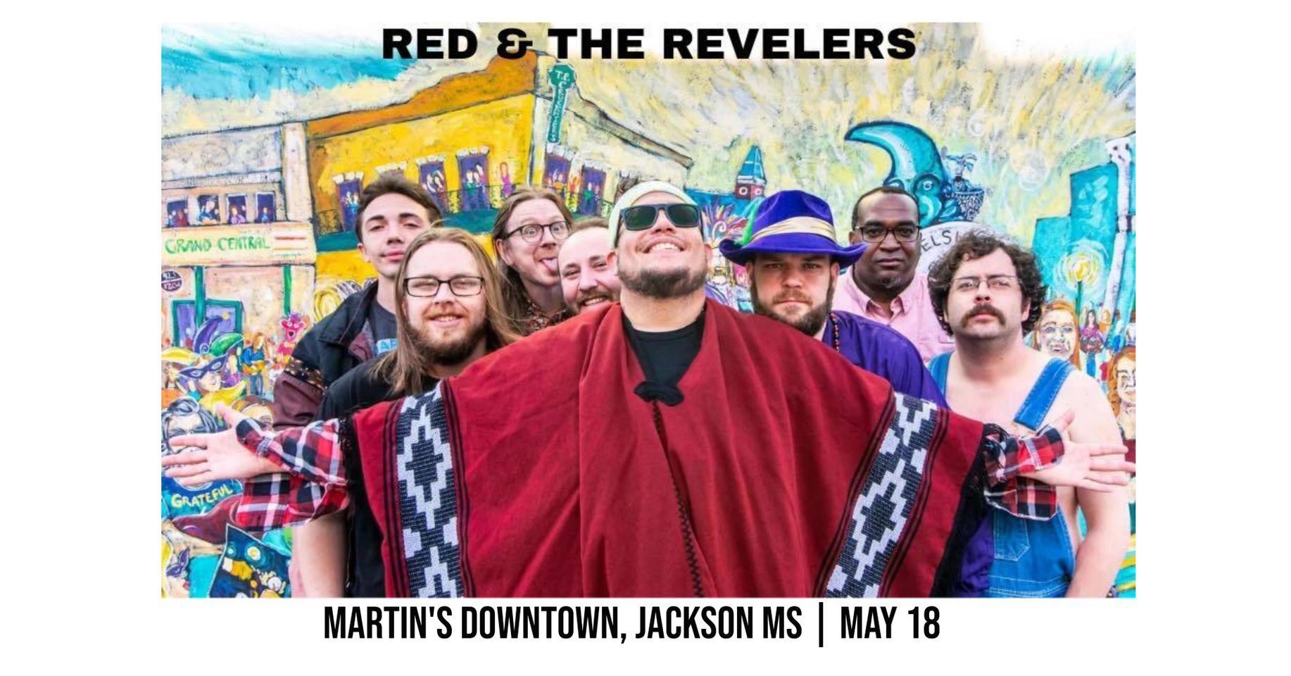 Red & The Revelers at Martin’s Downtown