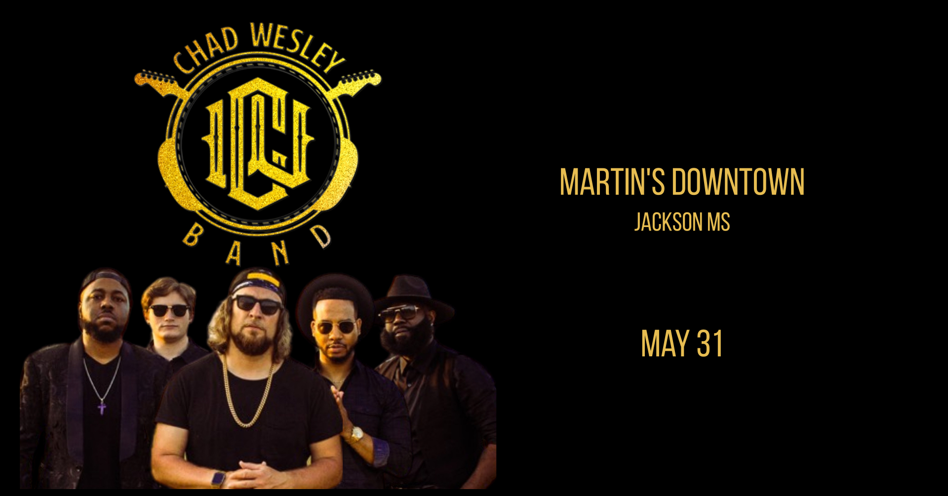 Chad Wesley Band at Martin’s Downtown