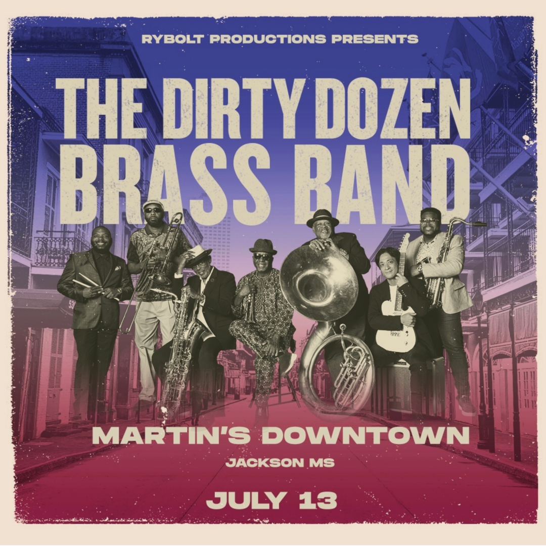 The Dirty Dozen Brass Band at Martin’s Downtown