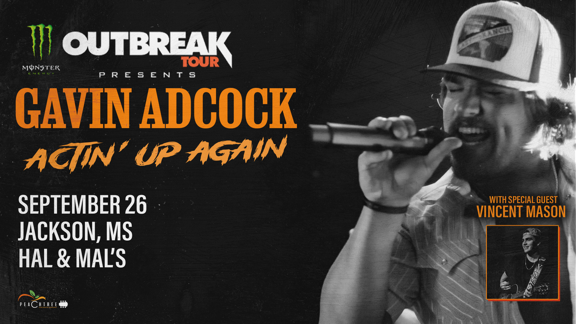 Gavin Adcock Actin’ Up Again Tour