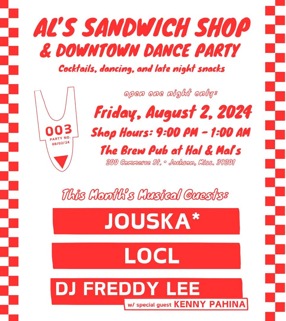 AL’s Sandwich Shop & Downtown Dance Party!