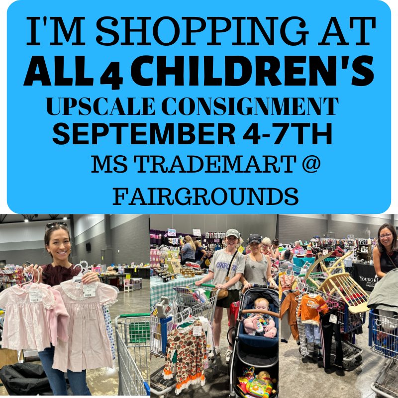 All 4 Children Mega Kids Consignment Fall Event