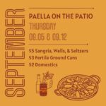 Patio Happy Hour Series: Paella on the Patio