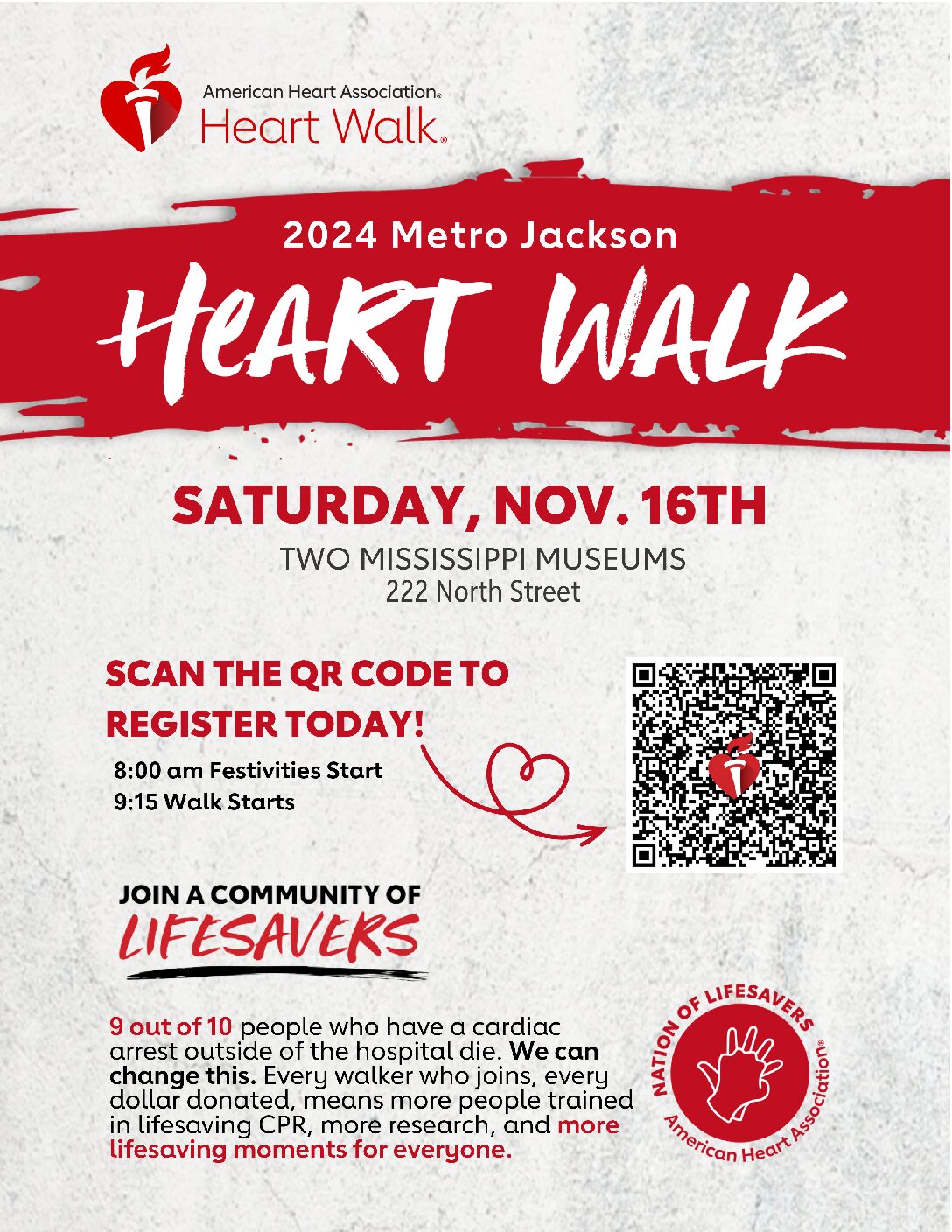 2024 Metro Jackson Heart Walk