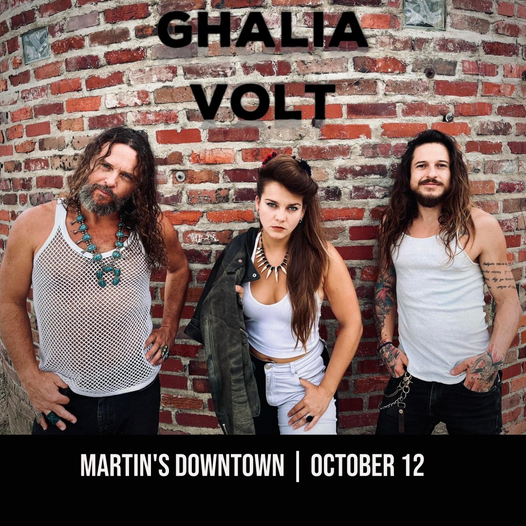 Ghalia Volt at Martin’s Downtown!