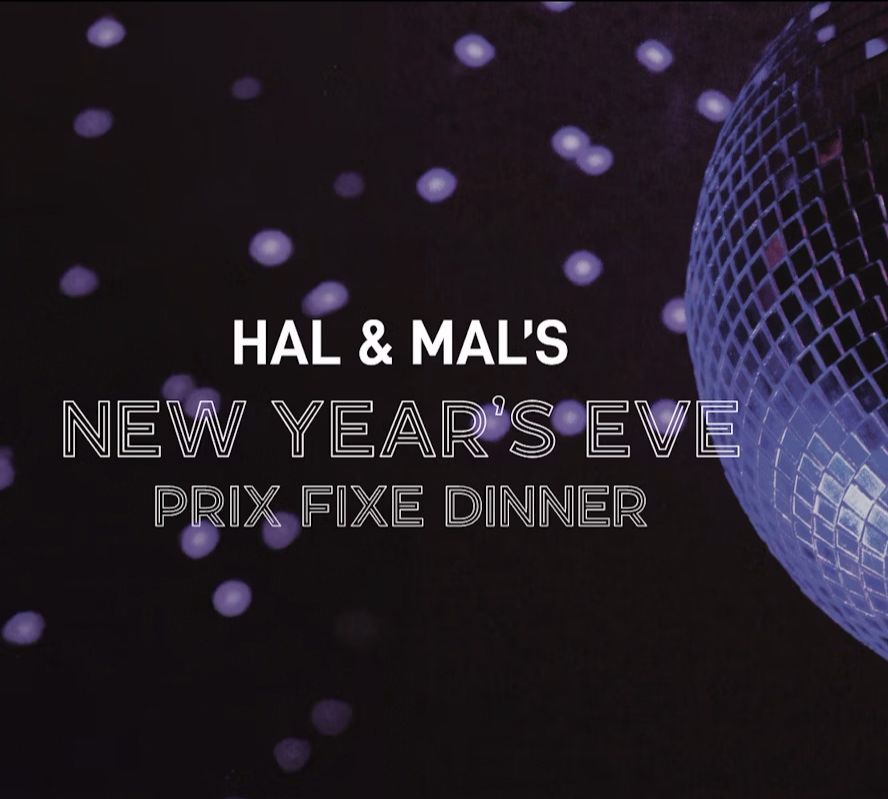 NEW YEAR’S EVE PRIX FIXE DINNER