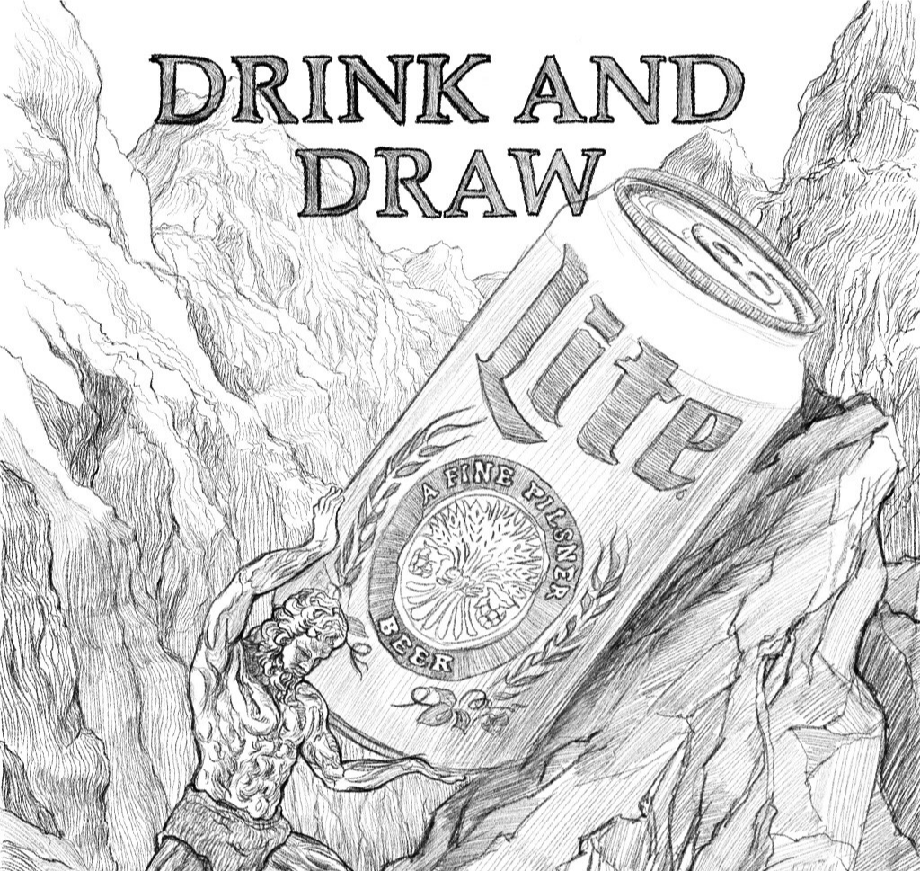 Drink & Draw with Rowan Bird