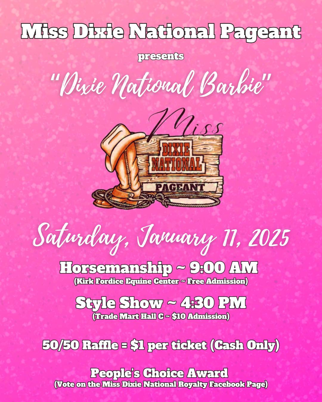 Miss Dixie National Pageant: “Dixie National Barbie”