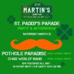 Martin's Downtown's St. Paddy's Parade Party & After Show