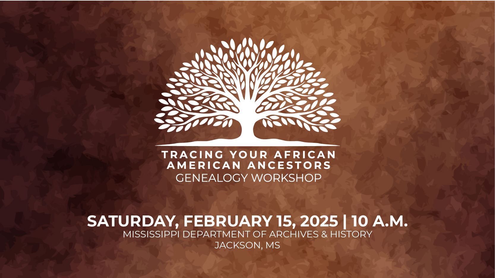 Tracing Your African American Ancestors Genealogy Workshop