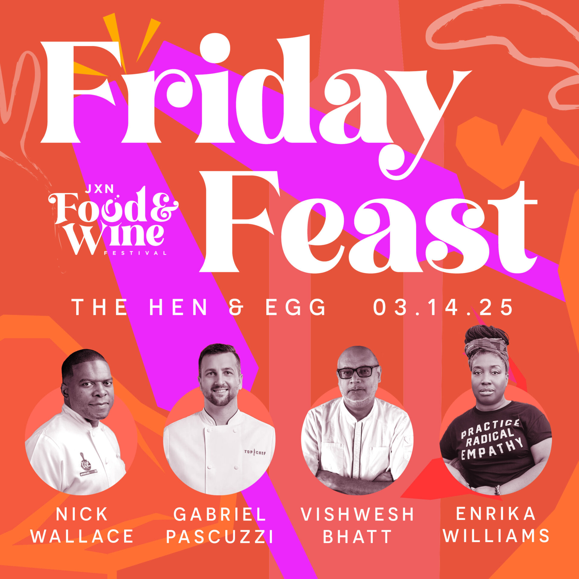 Friday Feast at the Hen & Egg | JXN Food & Wine Fest