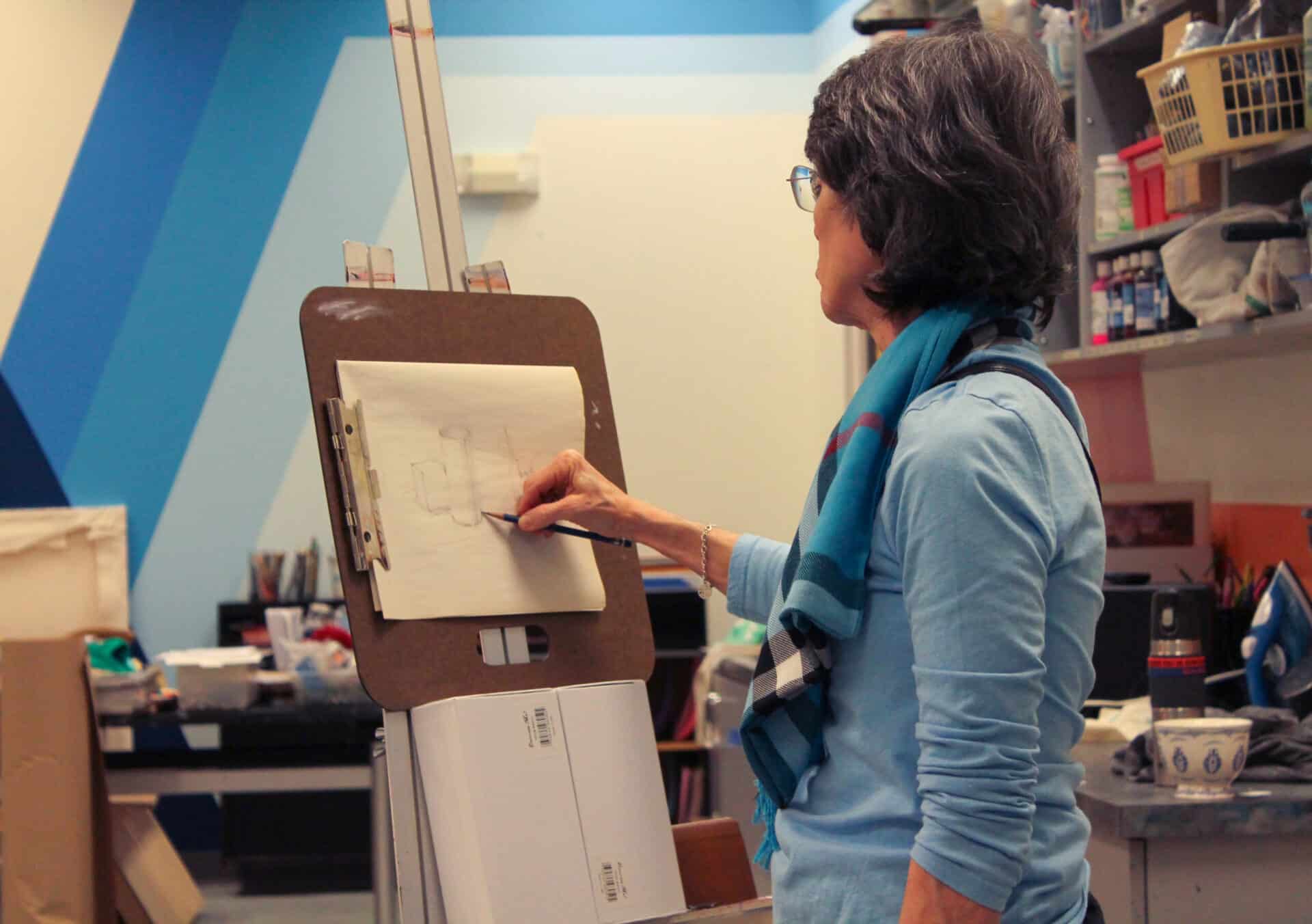 Creative Aging: Drawing on the Right Side of the Brain