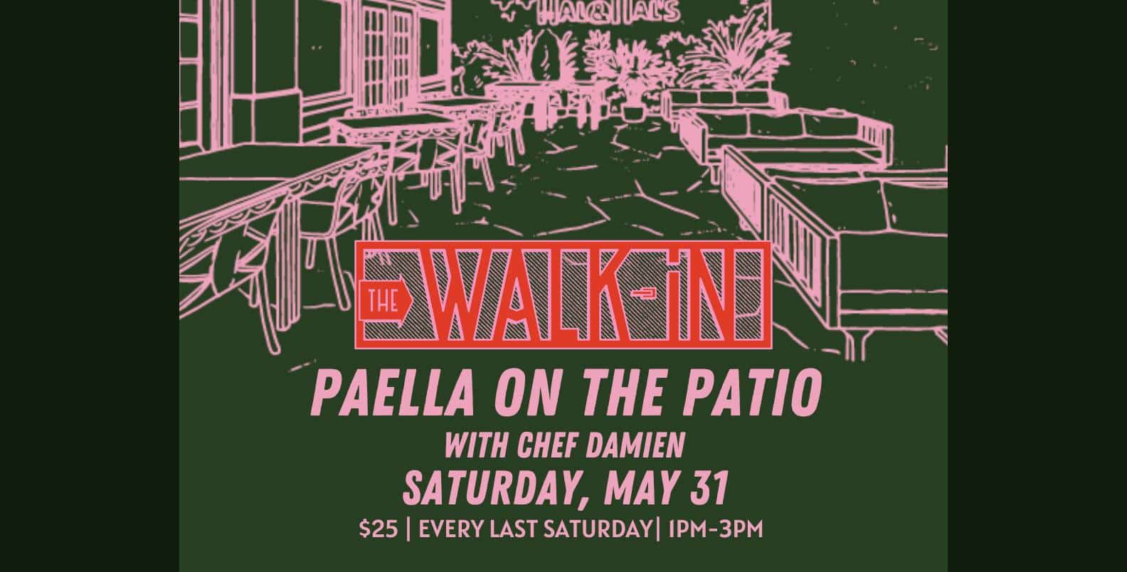 Paella on the Patio