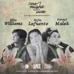 One Night Live: Ellis Williams, Sofia Lafuente, Farayi Malek