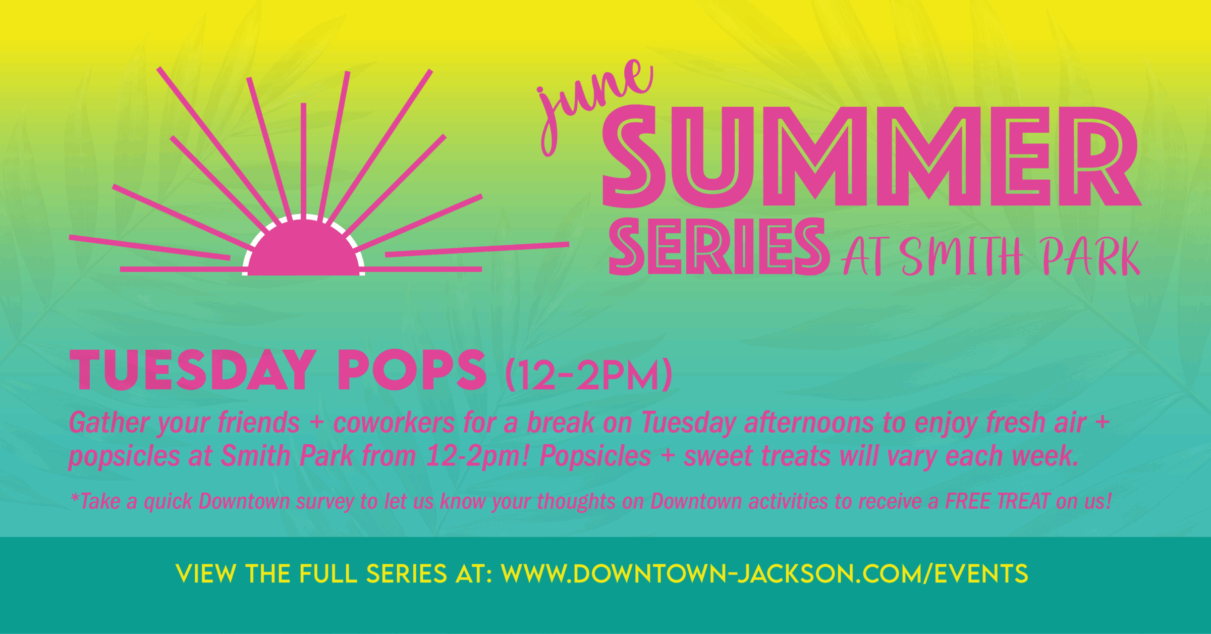 TUESDAY POPS | June Summer Series