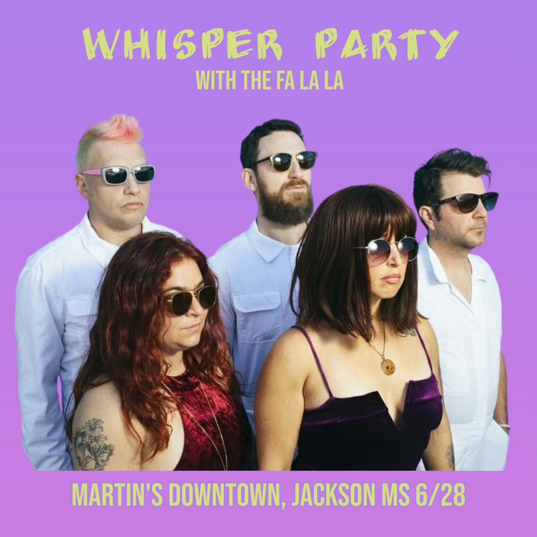 Whisper Party with The FA LA LA