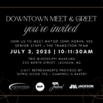 Downtown Meet & Greet with Mayor John Horhn