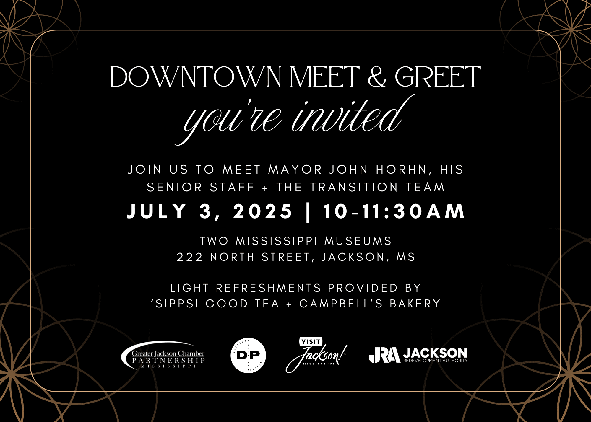 Downtown Meet & Greet with Mayor John Horhn