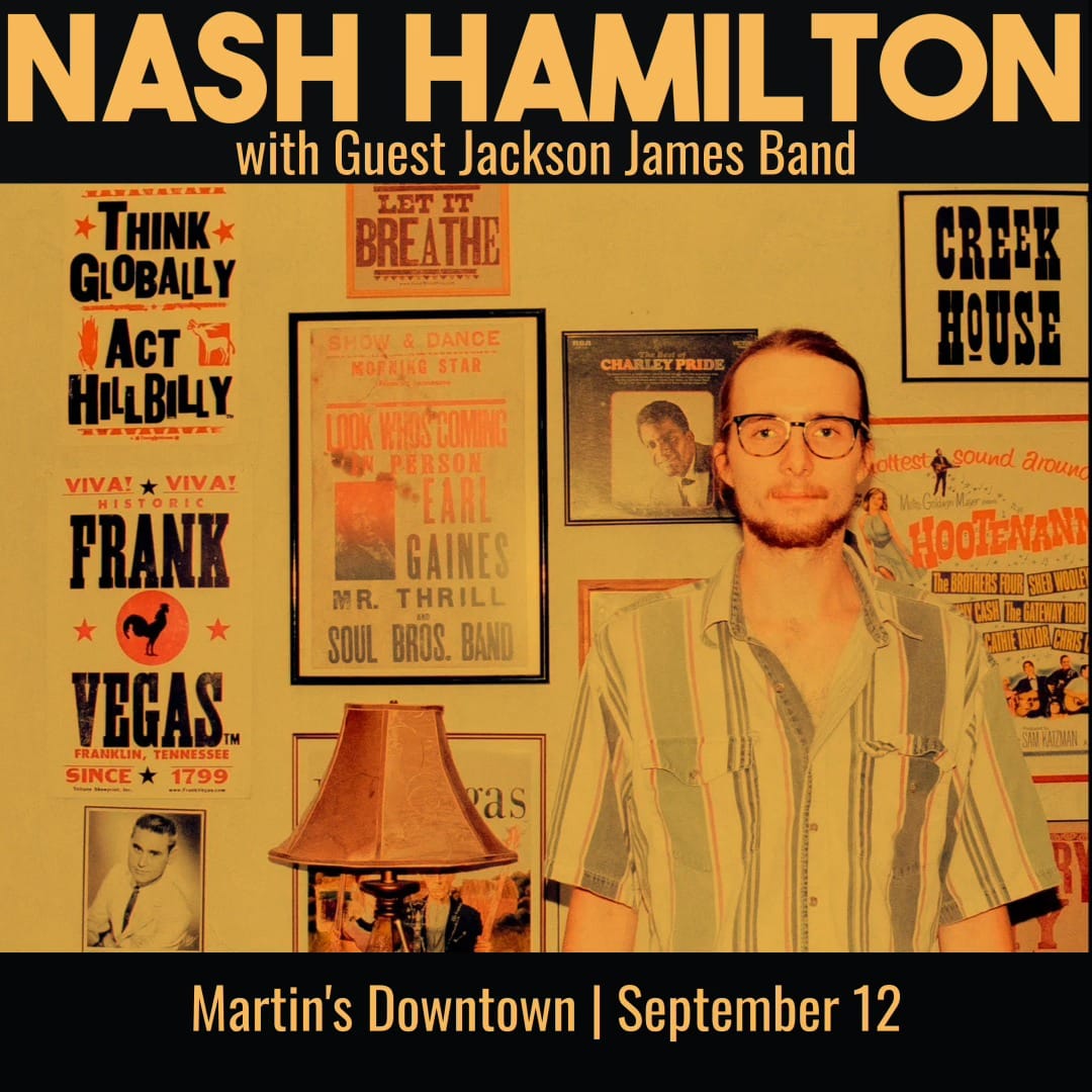 Nash Hamilton with Jackson James Live at Martin’s Downtown