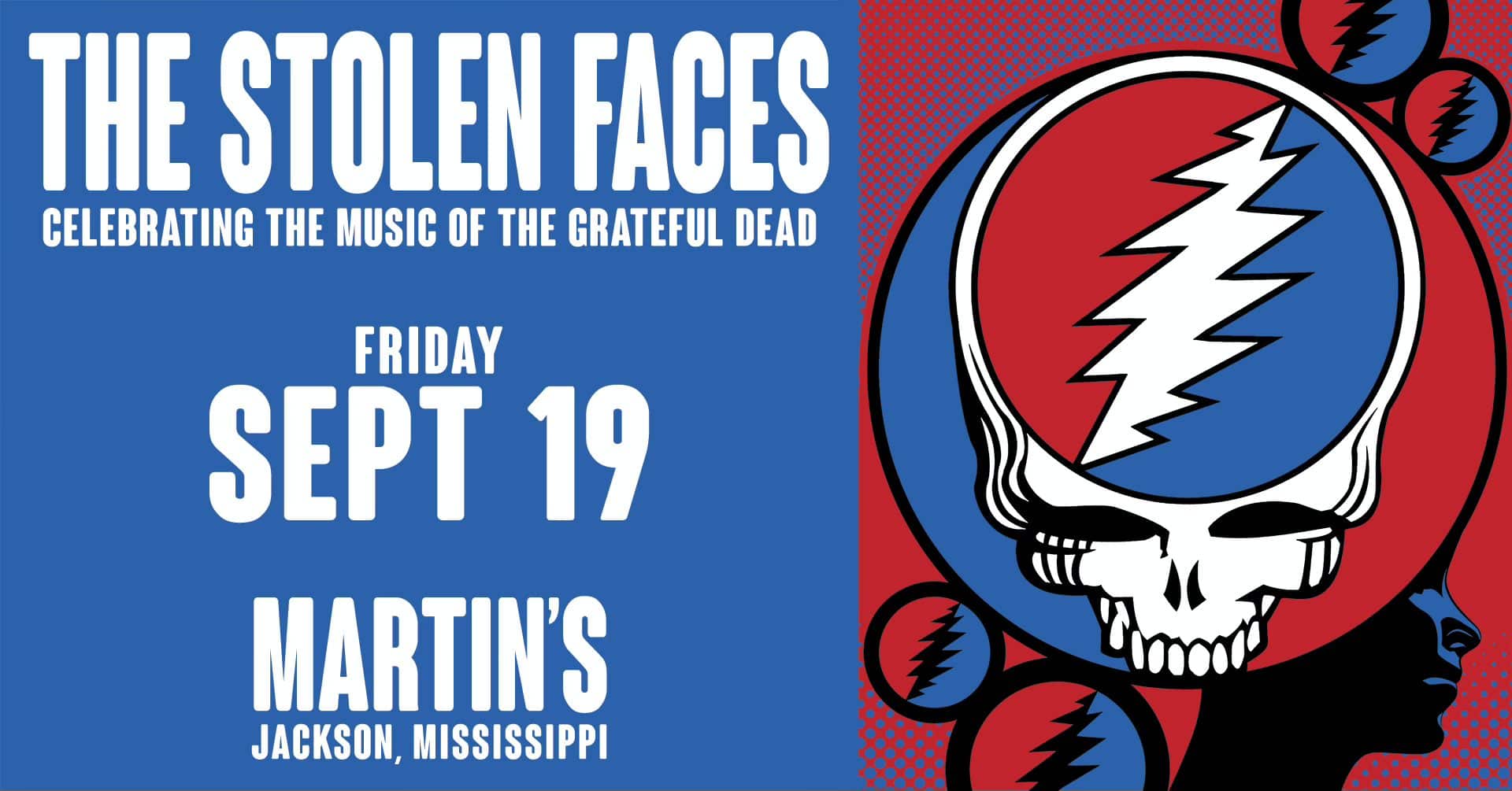 The Stolen Faces – Nashville’s Tribute to The Grateful Dead Live at Martin’s Downtown