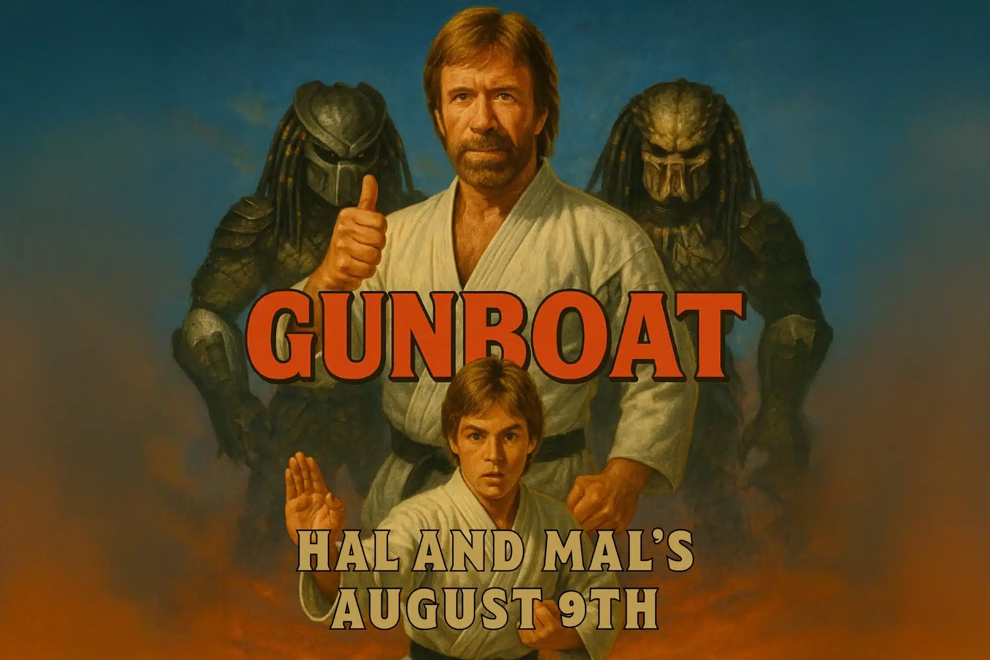 Gunboat Live at Hal & Mal’s