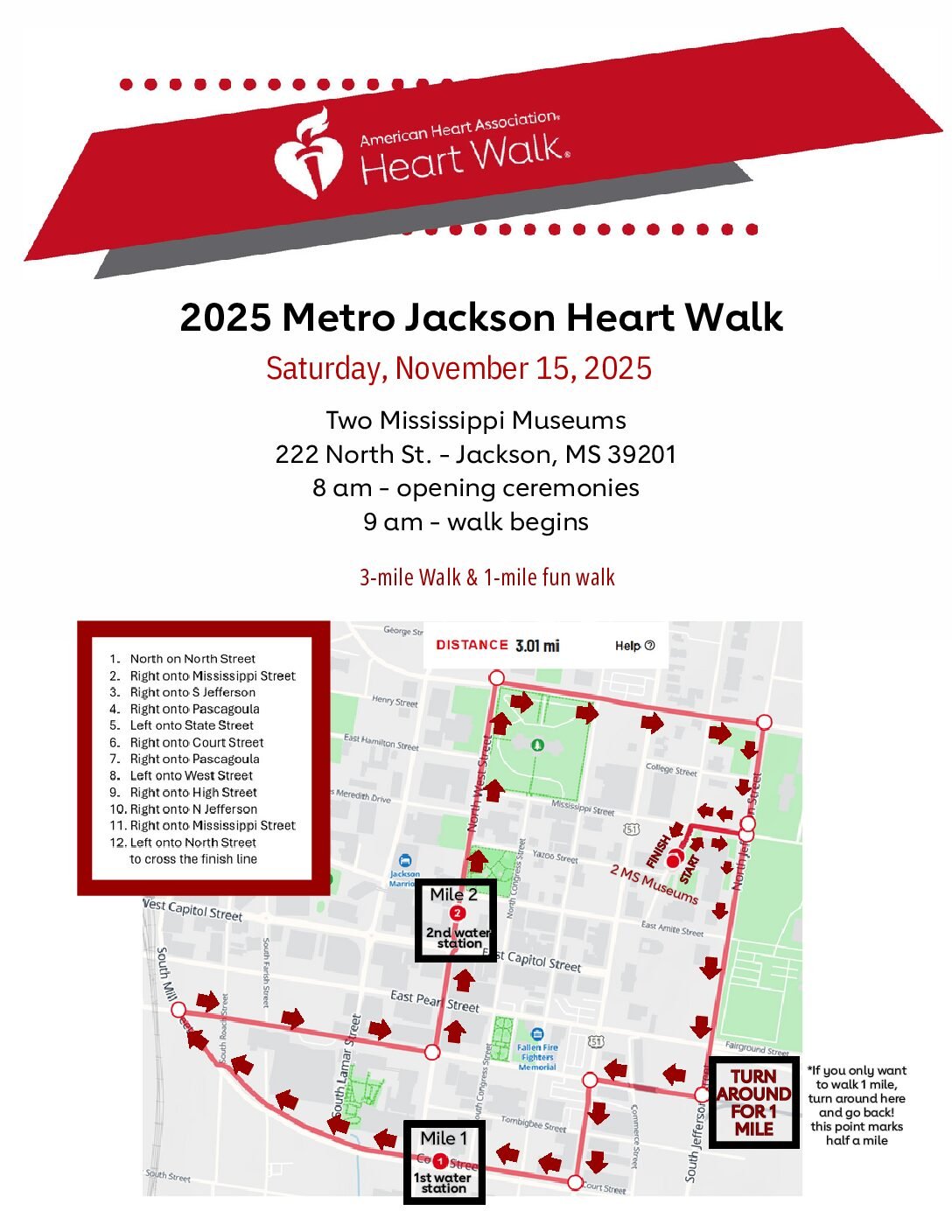 2025 Metro Jackson Heart Walk